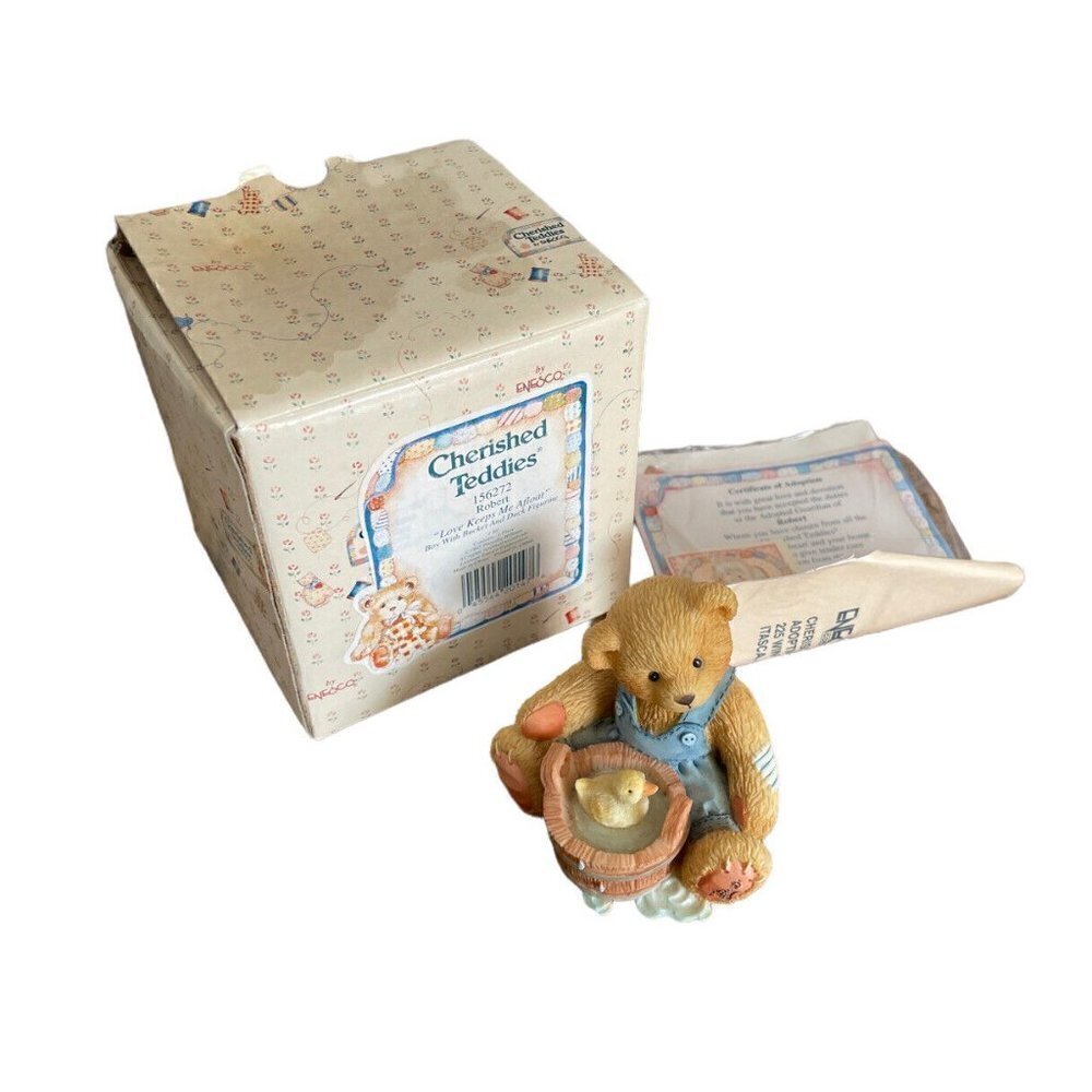 Cherished Teddies by Enesco Robert 156272 Love Keeps Me Afloat